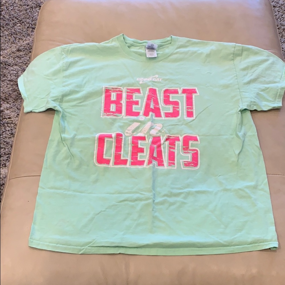 beast in cleats t shirt
